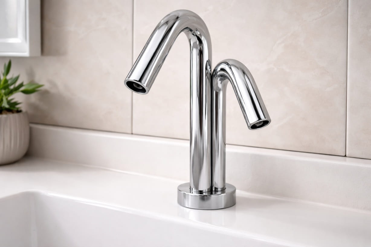 Chrome countertop